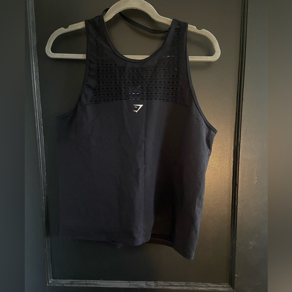 Gymshark Energy Seamless Loose Tank - Black